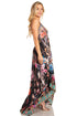 Sakkas Lizi 2025 Womens Maxi High-low Halter Handkerchief Long Dress Beach Party