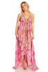 Sakkas Lizi 2025 Womens Maxi High-low Halter Handkerchief Long Dress Beach Party