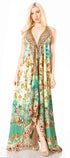 Sakkas Lizi 2 Women's High-Low Halter Maxi Dress for Beach and Vacation Parties
