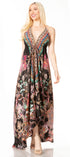 Sakkas Lizi 2 Women's High-Low Halter Maxi Dress for Beach and Vacation Parties
