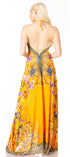 Sakkas Lizi 2 Women's High-Low Halter Maxi Dress for Beach and Vacation Parties