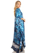Sakkas Georgettina 2025 Flowy Rhinestone V Neck Long Caftan Dress / Cover Up