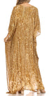 Sakkas Tacy Women's Boho Summer Maxi Dress for Casual or Lounge Wear