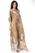 Sakkas Tacy Women's Boho Summer Maxi Dress for Casual or Lounge Wear