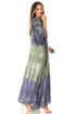 Sakkas Tacy Women's Boho Summer Maxi Dress for Casual or Lounge Wear