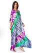 Sakkas Catia Women's Boho-Style Long Maxi Caftan for Lounging and Casual Wear
