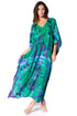 Sakkas Catia Women's Boho-Style Long Maxi Caftan for Lounging and Casual Wear