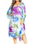 Sakkas Clementine Second Women's Tie Dye Caftan Dress/Cover Up Beach Kaftan Boho