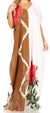 Sakkas Aggy Womens Dashiki African Print Caftan Dress Maxi Boho Hippie Colorful