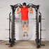 Muscle D Fitness Dual Adjustable Pulley Smith Combo – Full Body Trainer