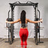 Muscle D Fitness Dual Adjustable Pulley Smith Combo – Full Body Trainer