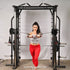 Muscle D Fitness Dual Adjustable Pulley Smith Combo – Full Body Trainer