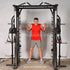 Muscle D Fitness Dual Adjustable Pulley Smith Combo – Full Body Trainer