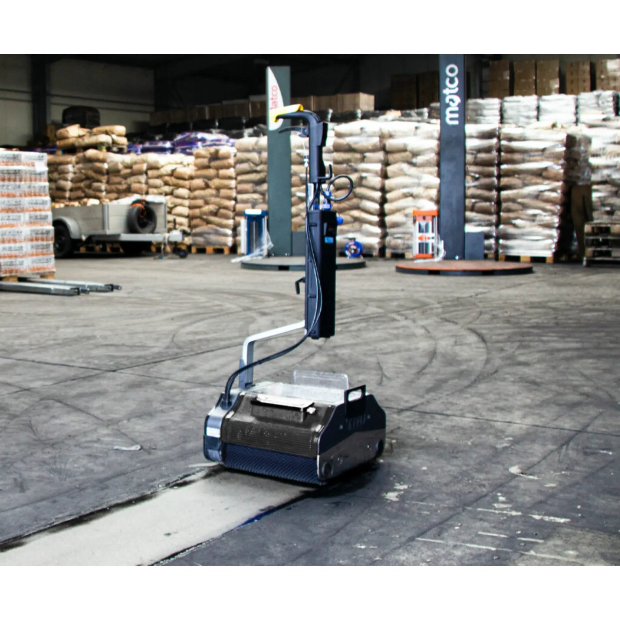 Nacecare 14" Cylindrical Floorcare DHB 420 Battery Hydrowasher – Wireless