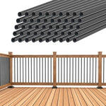 Durable Hollow Deck Balusters with Screws
