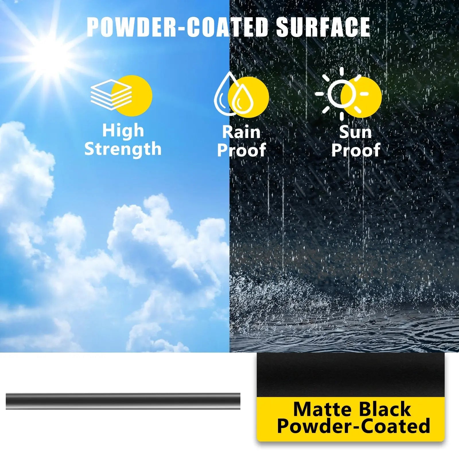 Durable Hollow Deck Balusters with Screws