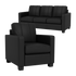 Dyno Stationary Club Chair & Sofa 2 Piece Set