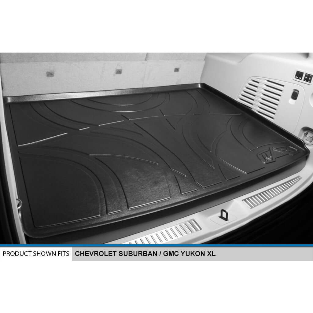 SMARTLINER Custom Fit Floor Liners For 2015-2020 Chevy Suburban/GMC Yukon XL with 2nd Row Bench Seat