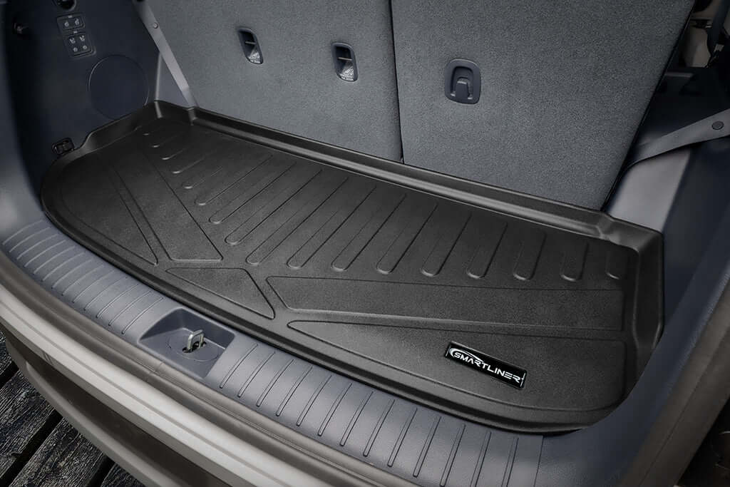 SMARTLINER Custom Fit Floor Liners For 2020-2025 Hyundai Palisade with 2nd Row Bucket Seats No Center Console and No In Between Coverage