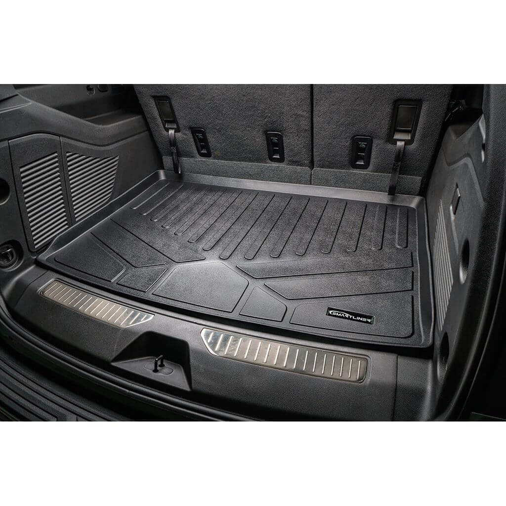 SMARTLINER Custom Fit Floor Liners For 2021-2025 Chevrolet Suburban with 2nd Row Bucket Seats