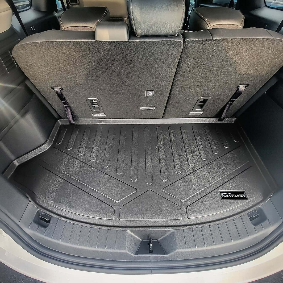 SMARTLINER Custom Fit Floor Liners For 2024-2025 Mazda CX-90 (Only Fits 2nd Row Bench)
