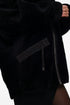 Palermo Genuine Astrakhan Silver Fox Trim Coat