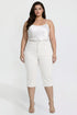 Women's Plus Capri with Side Slit