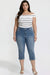 Women's Plus Pin Tuck Capri