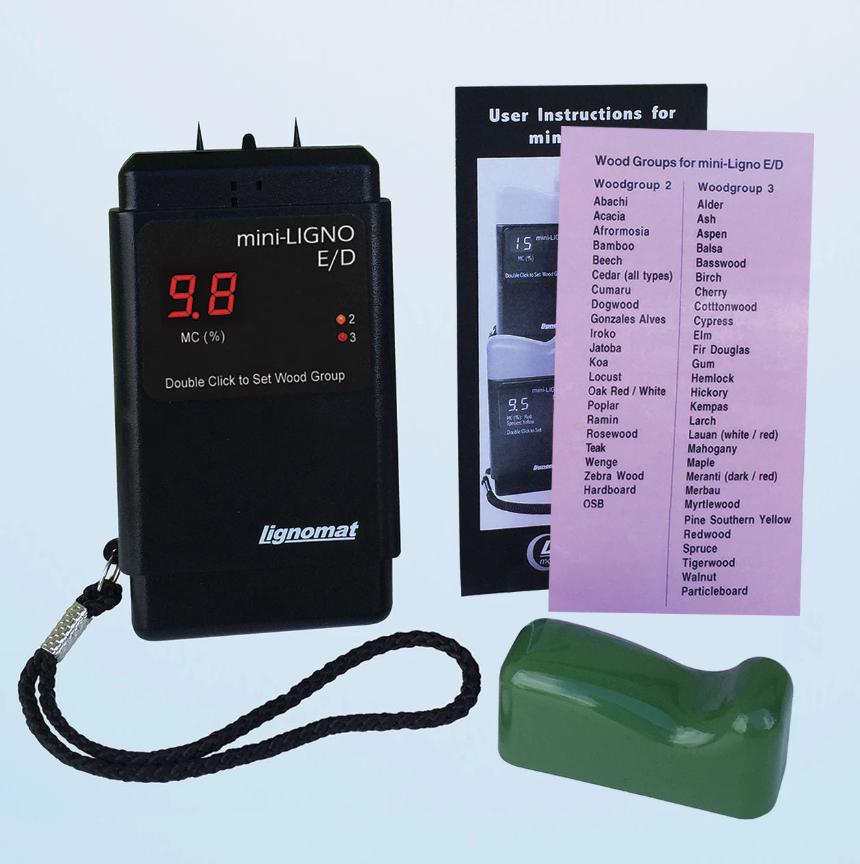 Lignomat ED-0 mini-Ligno E/D Compact Rugged Moisture Meter