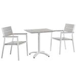 Maine 3 Piece Outdoor Patio Dining Set by Modway - EEI-1759