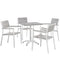 Maine 5 Piece Outdoor Patio Dining Set by Modway - EEI-1761