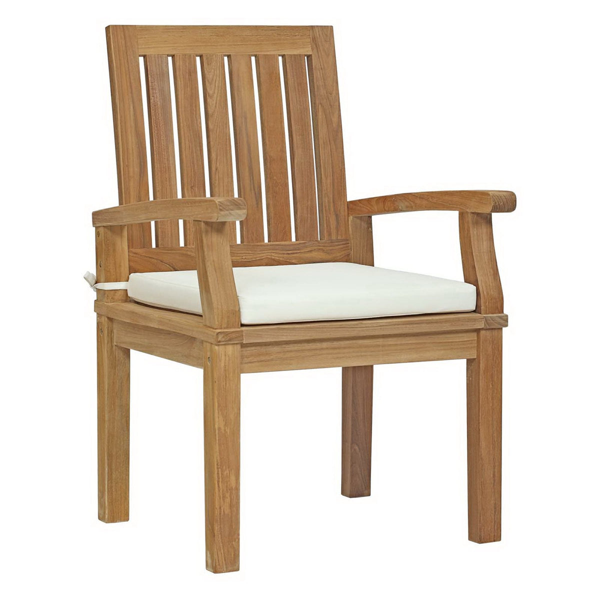 Marina 7 Piece Outdoor Patio Teak Dining Set by Modway - EEI-3308
