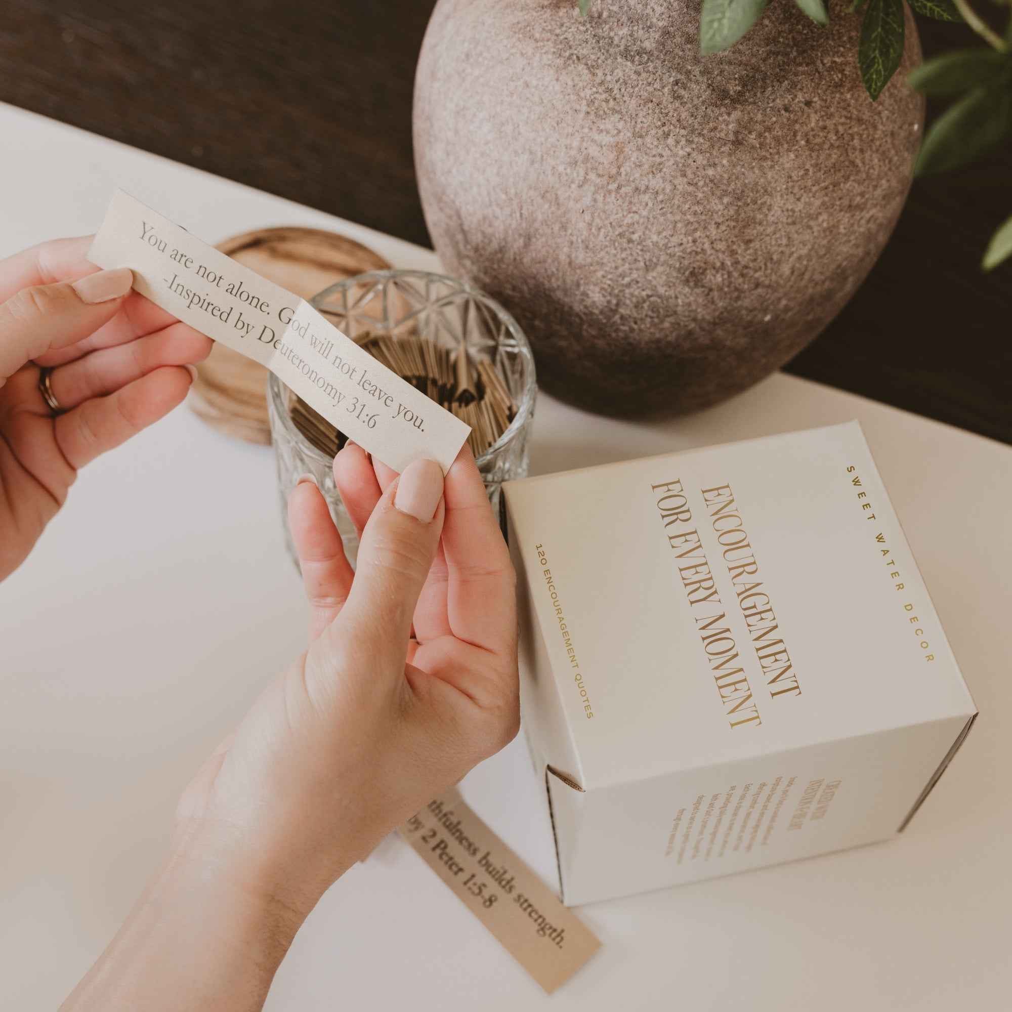 Encouragement for Every Moment Glass Jar