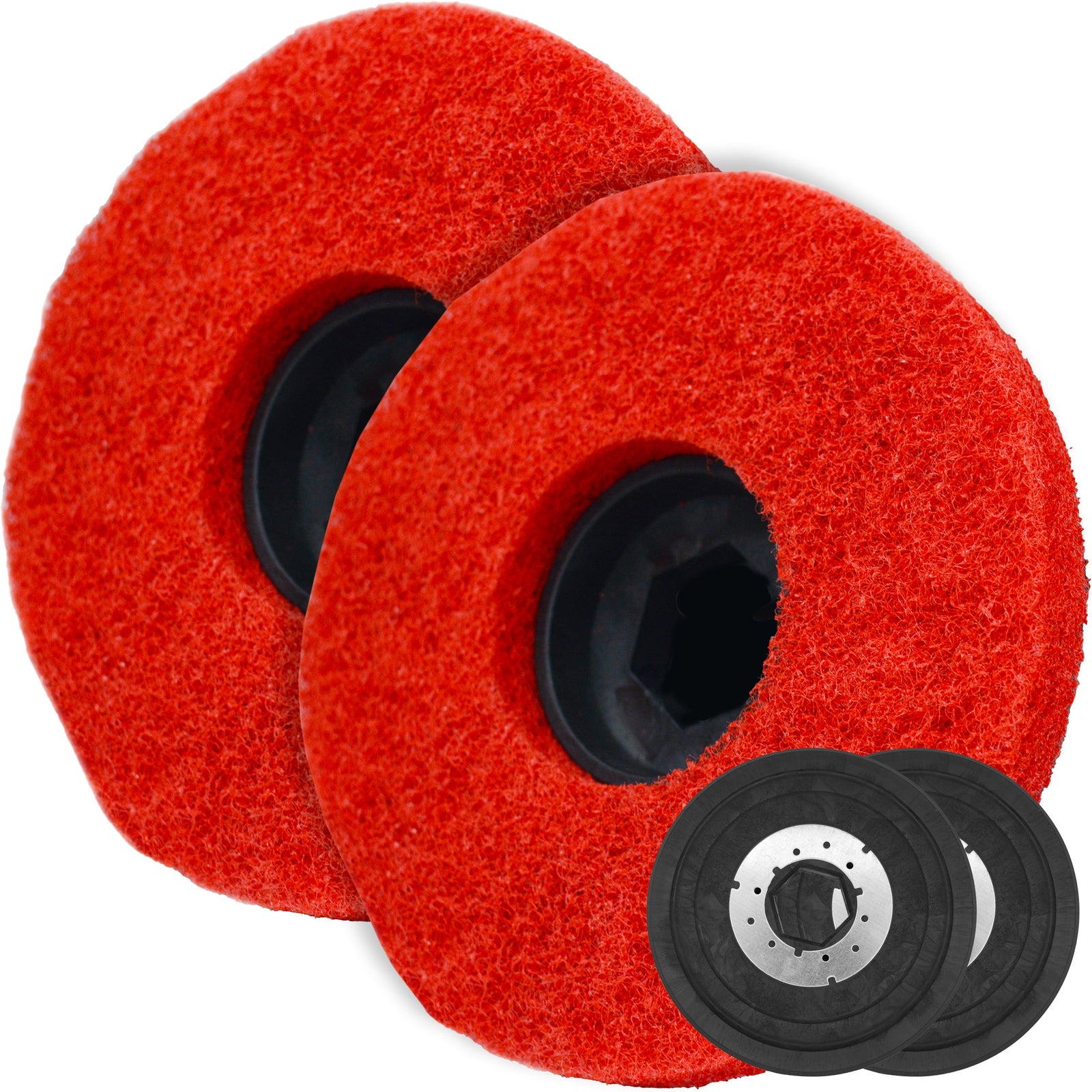 Buffing Pad Brush for TMOP18e Electric Floor Scrubber 2 Pack