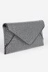 ELEGANT BAG HUDSON Hot Fix Rhinestones Envelope Clutch – BYMANYC ® New York
