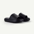 St. Tropez: Platform Slide - Black Women Slippers