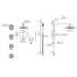 ZLINE Emerald Bay Thermostatic Shower System with Body Jets EMBY-SHS-T3-MB