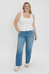Women's Plus Luxe Wide Leg Jeans