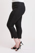 Women's Plus High Rise Hyperstretch Cropped Straight Pants