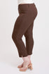 Women's Plus High Rise Hyperstretch Cropped Straight Pants