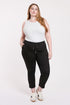 Women's Plus High Rise Pull On Straight  Jogger