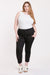 Women's Plus High Rise Pull On Straight  Jogger