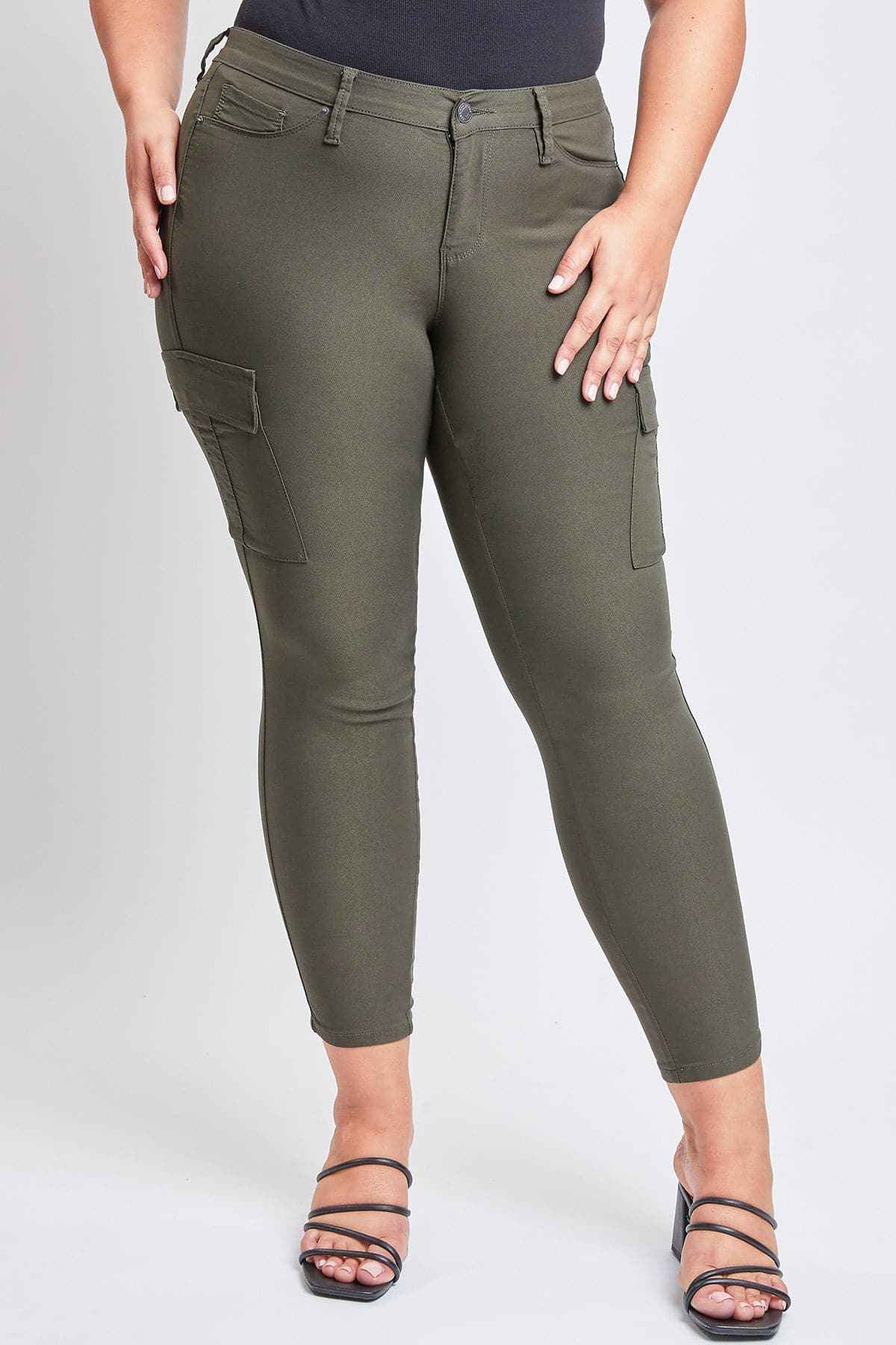 Women's Plus Hyperstretch Skinny Cargo Pants