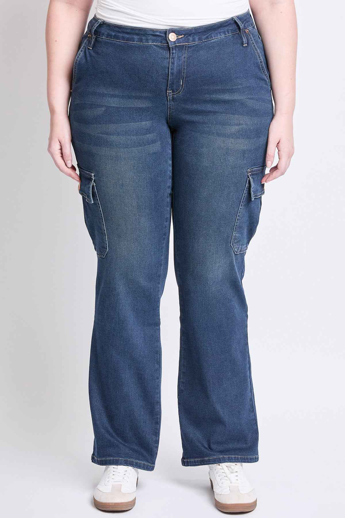 Women's Plus Low Rise Straight  Skater Jeans