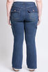 Women's Plus Low Rise Straight  Skater Jeans