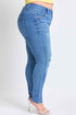 Women's Plus Essential Sustainable Distressed Skinny Jeans
