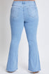 Women's Plus Size Basic Flare Jeans