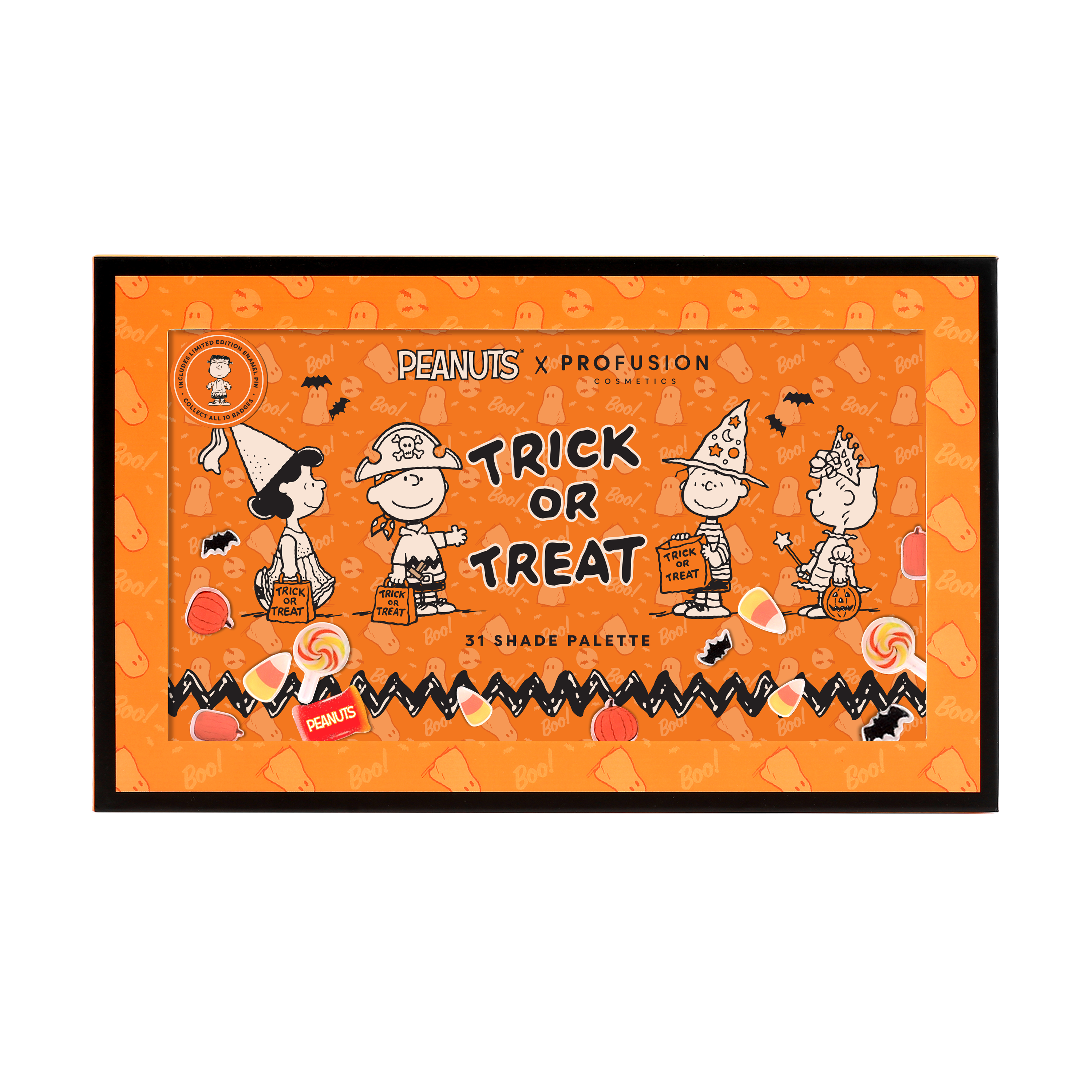 Peanuts Halloween | Trick or Treat 31 Shade Palette