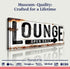 Open Daily Lounge Rustic Sign