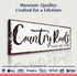 Country Roads Take Me Home Sign III